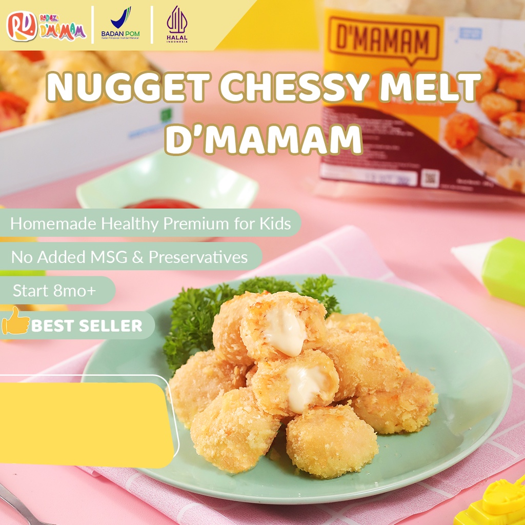 

D'Mamam - Nugget Ayam Chessy Melt ( Nugget Ayam Keju Leleh)