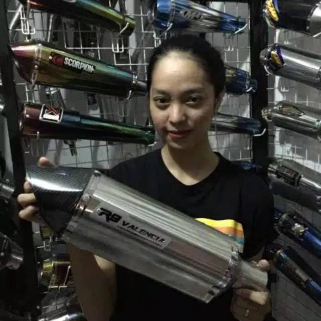 SILINCER R9 VALENCIA KNALPOT RACING NINJA 250 4TAK