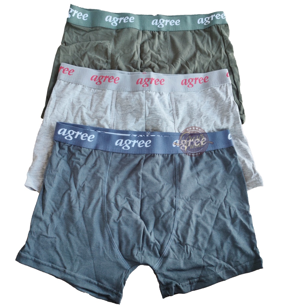 Celana Dalam Pria Boxer Agree Premium Original CD 6321