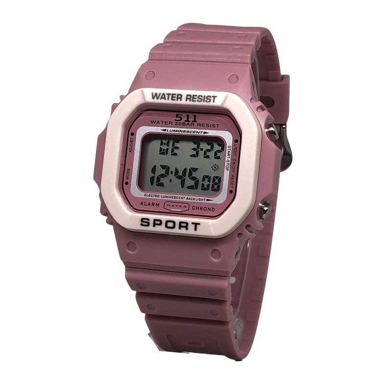 jam tangan wanita pria Digital 511 Sport