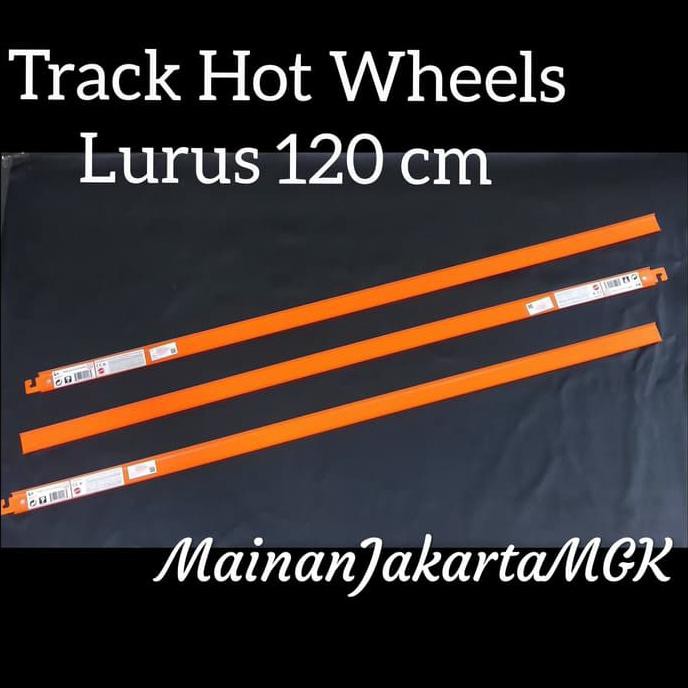 Track Hot Wheels Trek Jalanan HotWheels straight lurus 120cm