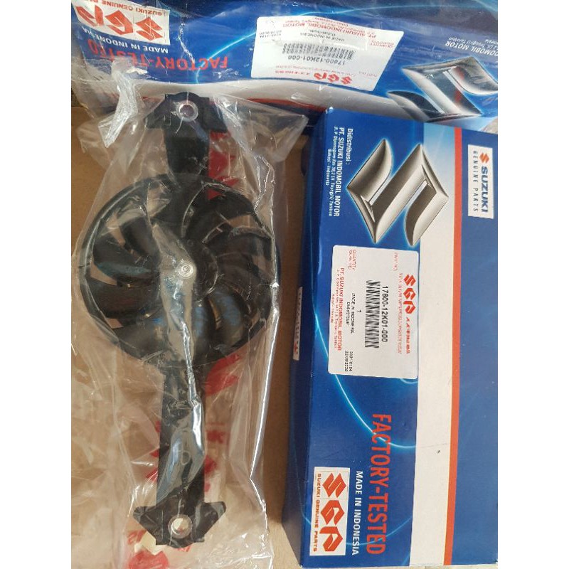 kipas radiator satria fu injeksi / GSX ori