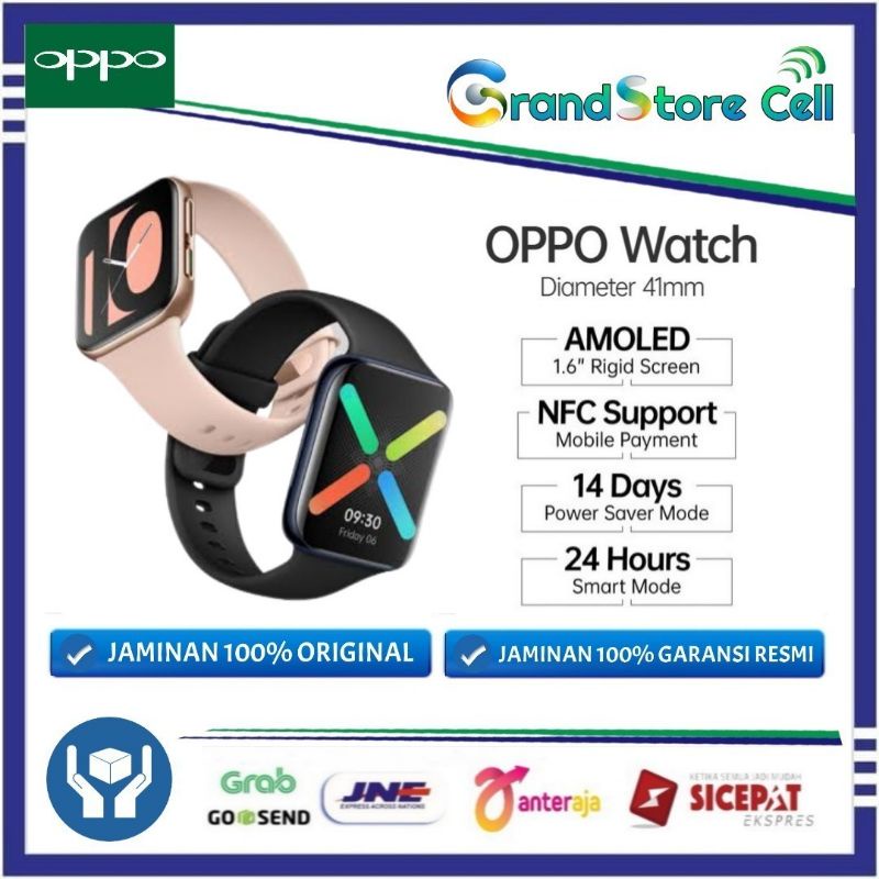 OPPO Watch 41mm - Smartwatch Original Garansi Resmi OPPO Indonesia