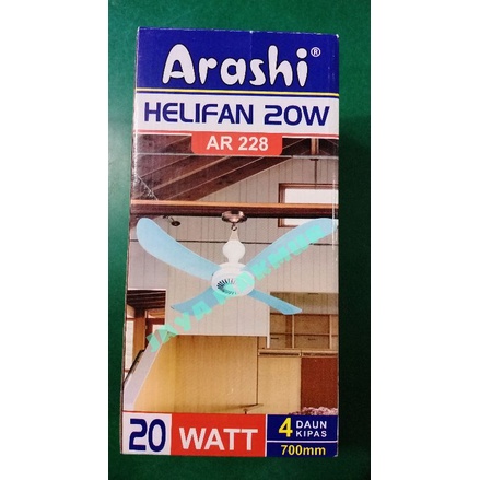 kipas angin helifan 20w arashi