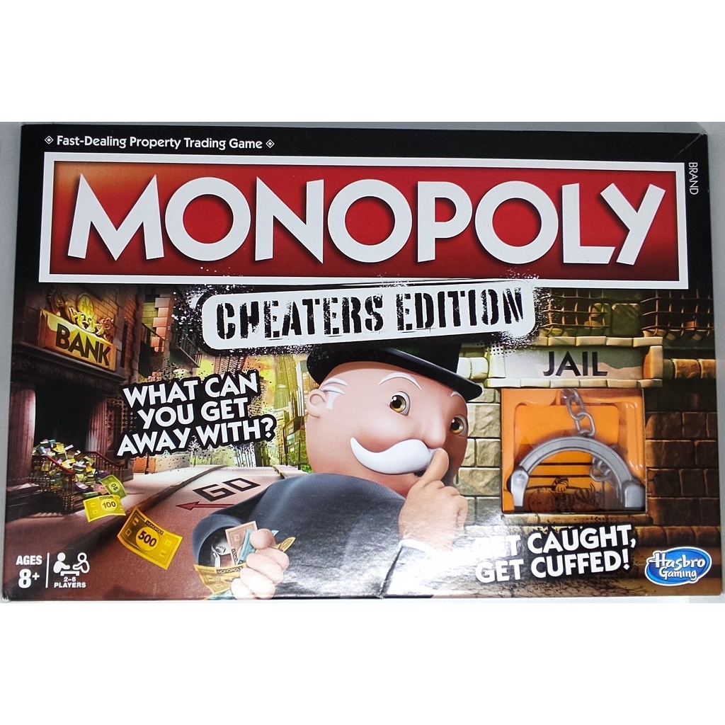 Hasbro Monopoly : Cheaters Edition Board Game