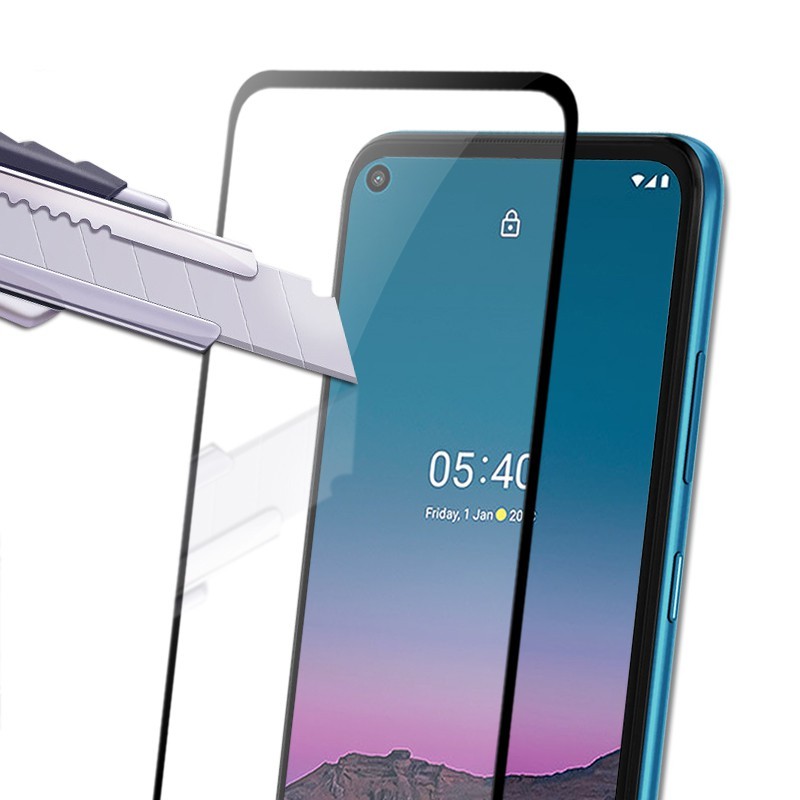 Tempered Glass Full for Nokia 5.4 Tempered Glass 9D Full Layar