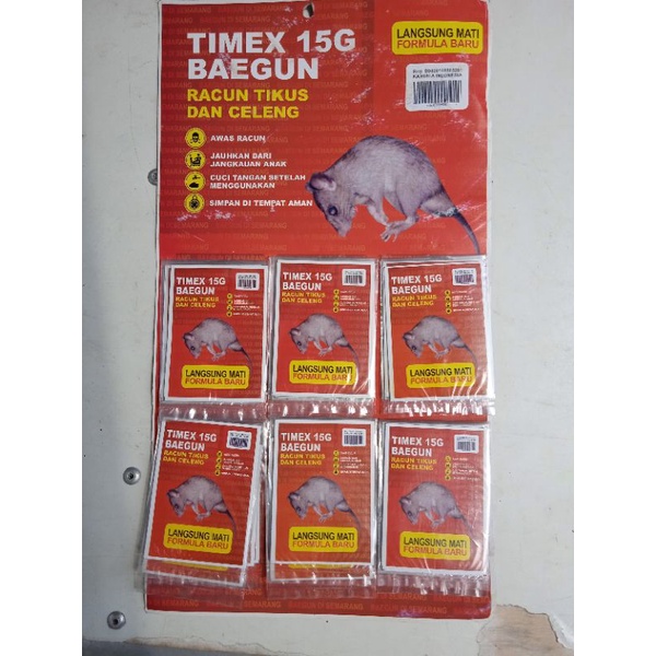 Timex Racun Tikus dan Celeng