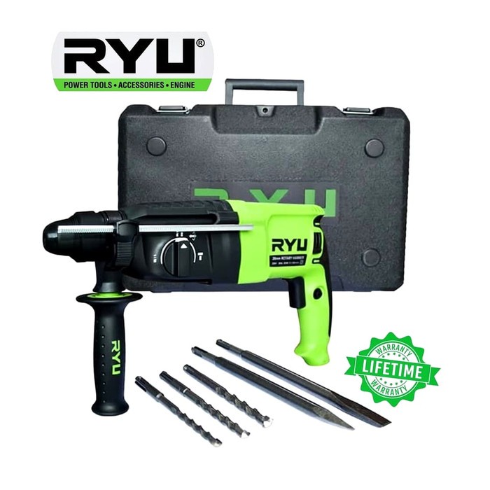 RYU MESIN BOBOK BETON RRH 26 / RYU ROTARY HAMMER RRH 26