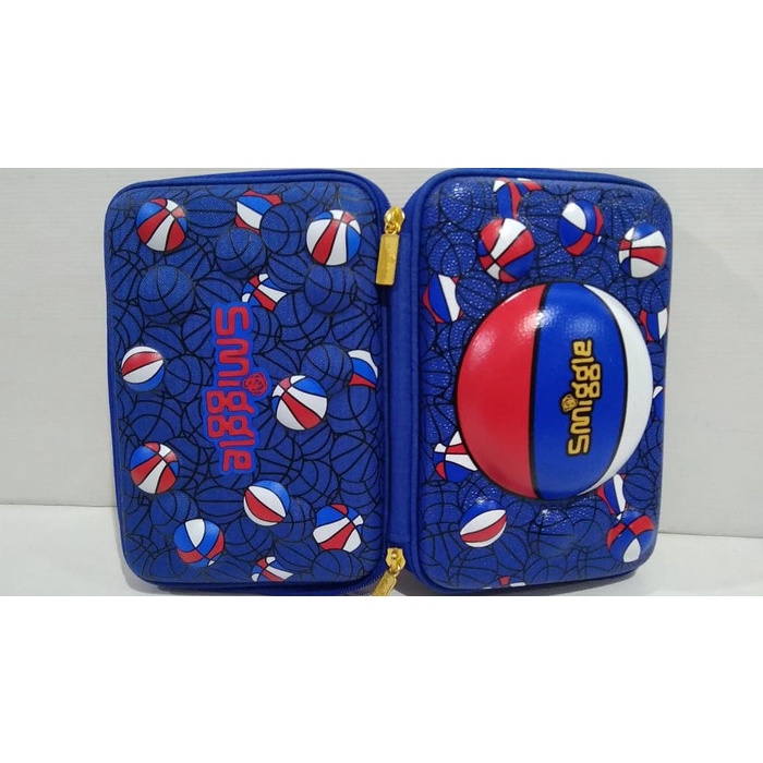 

PENCIL CASE SMIGGLE CHINA / TEMPAT PENSIL SMIGLE / ALAT TULIS / MURAH - BIRU BOLA promo