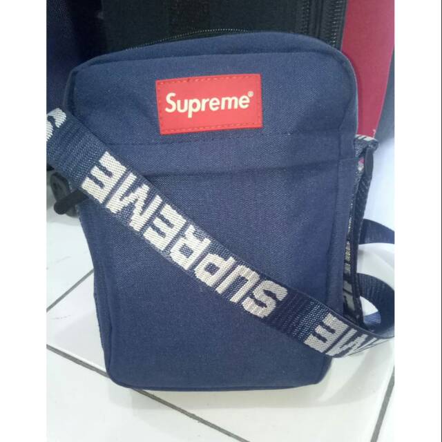 TAS SELEMPANG SUPREME IMPORT HIGH QUALITY UNISEX PRIA WANITA