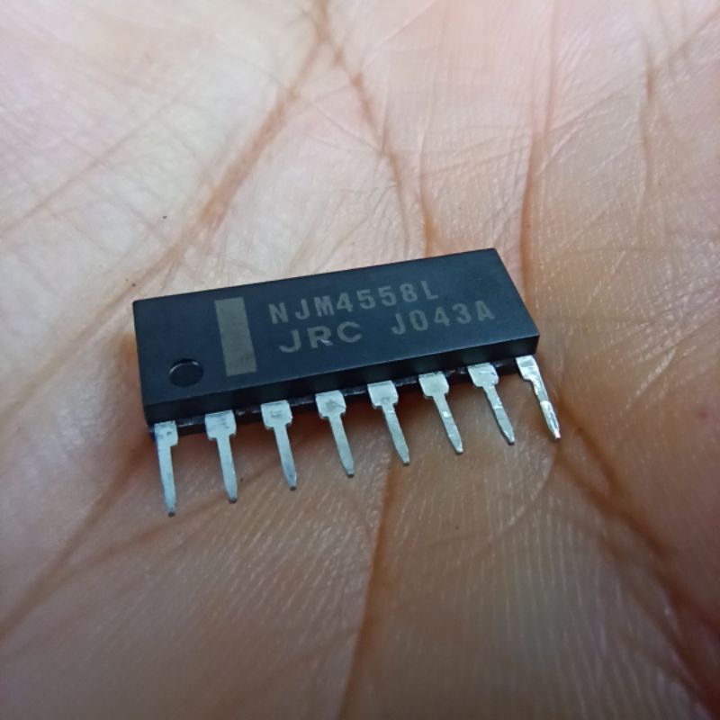 IC JRC NJM4580L seri ic untuk pergantian ic efek BOSS Metalzone  MT-2 replace diy pembuatan custom
