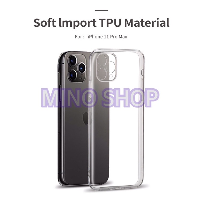 SOFTCASE TRANSPARAN IPHONE 11 PRO MAX - PREMIUM CLEAR SOFT CASE