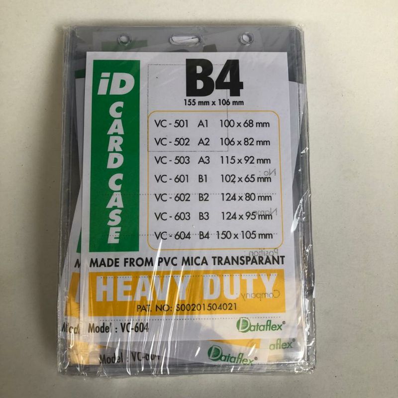 

card case B4 150mm x 105mm DataFlex/FileVindex (20 lembar)