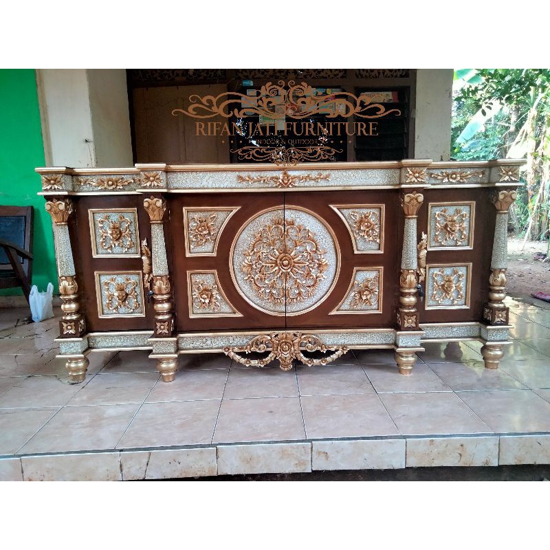 BUFET TV NUSANTARA  - MEJA TV - BUFET HIAS - BUFET TV UKIRAN JEPARA