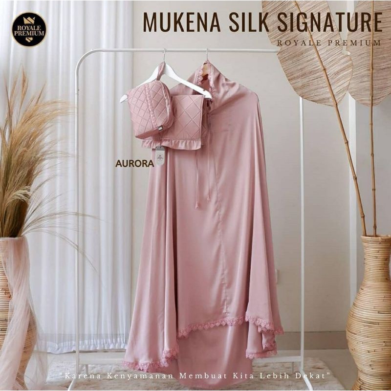 Mukena Silk Royale Premium Aurora (ORI ROYALE PREMIUM)