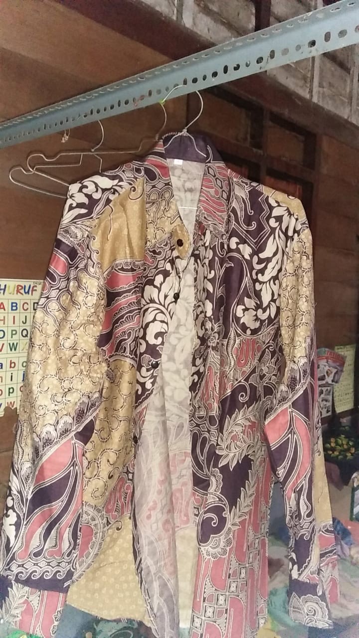 Kemeja Batik Pria Kemeja Batik Lengan Panjang Size M L Xl Xxl
