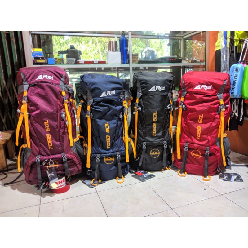 Carrier Rei Toba 60l / Tas carrier 60l Original