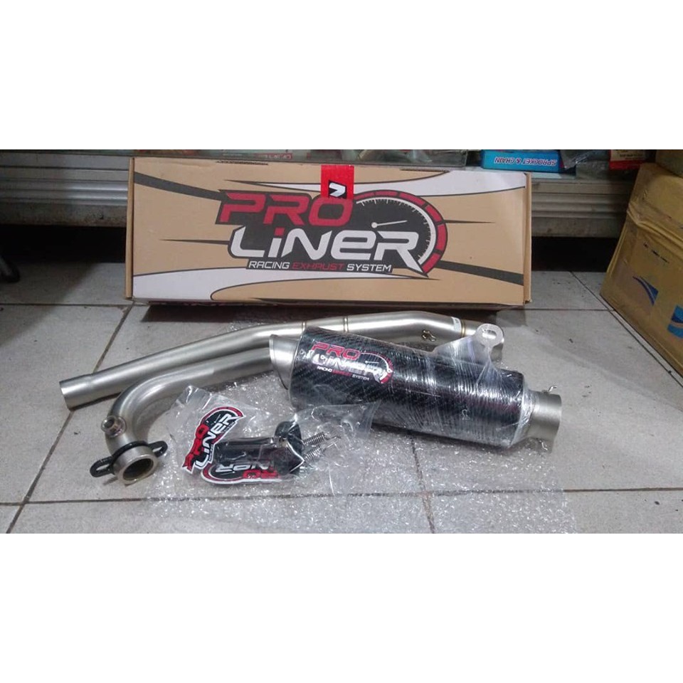 KNALPOT PROLINER SUZUKI GSX R 150 MODE LONG CARBON