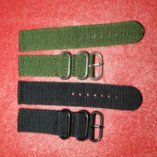 TALI JAM SEIKO KANVAS CANVAS 22MM 24MM