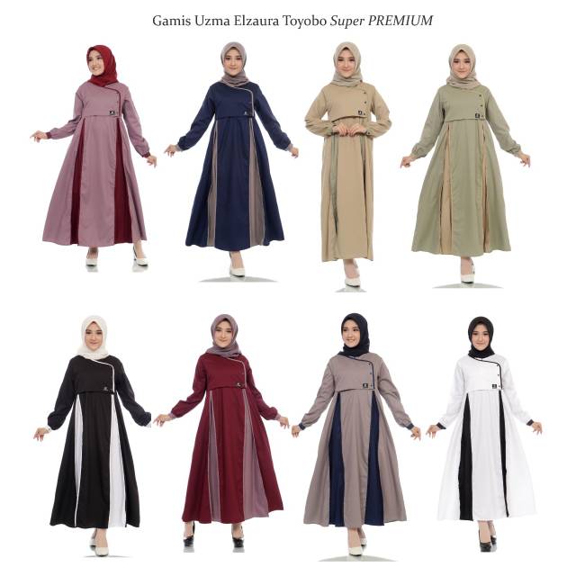 Gamis Uzma Elzaura Toyobo Super Premium
