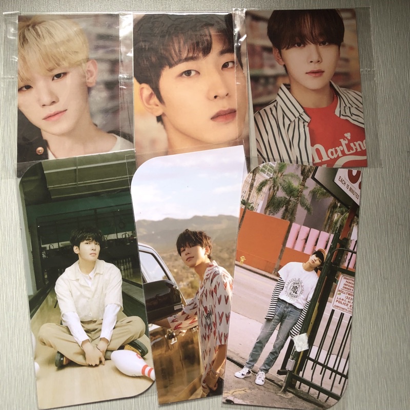 [BOOKED] PC HYBE INSIGHT WOOZI WONWOO SEUNGKWAN BOOKMARK HENGGARAE WONWOO HANA SET NET