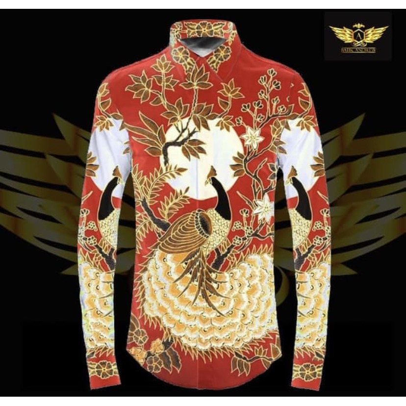 Kain Kemeja Batik Tulis Pria Wanita Lengan Pendek Panjang 39