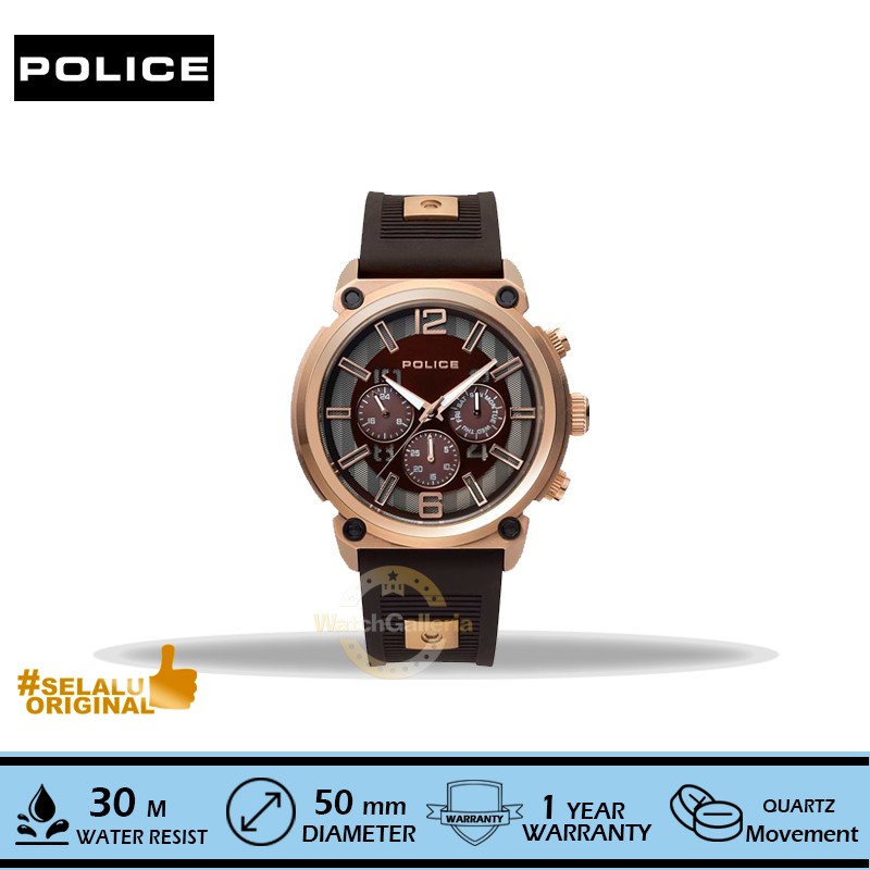 Jam Tangan Pria POLICE PL.14378JSR03 Original Murah