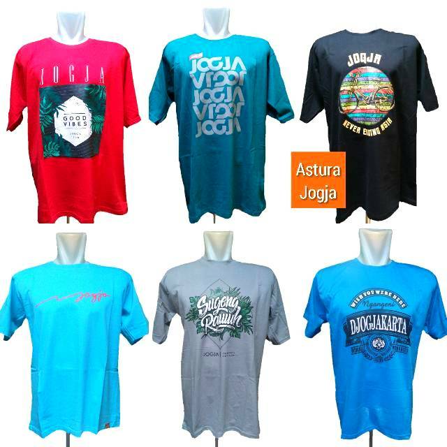  KAOS  JOGJA  BAHAN ADEM Shopee  Indonesia