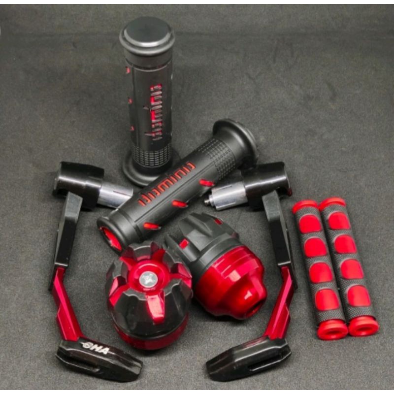 paket variasi motor untuk semua motor handfat gas/progat jalu robot/jalu as naga/karet handle jari