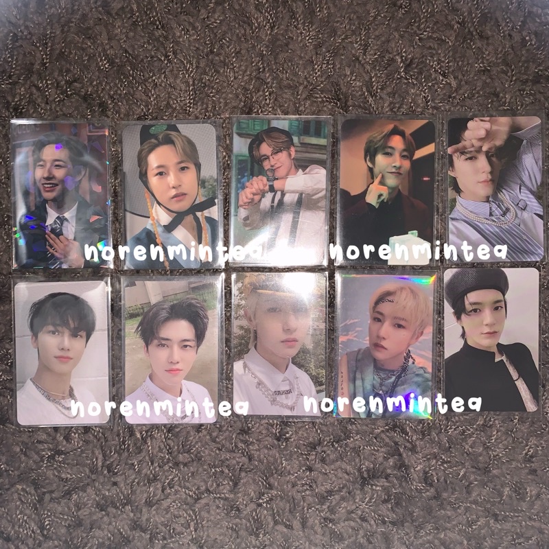 [ ready stock ] renjun jaemin jeno puff hogwarts vampire detective hanbok kihno hello future