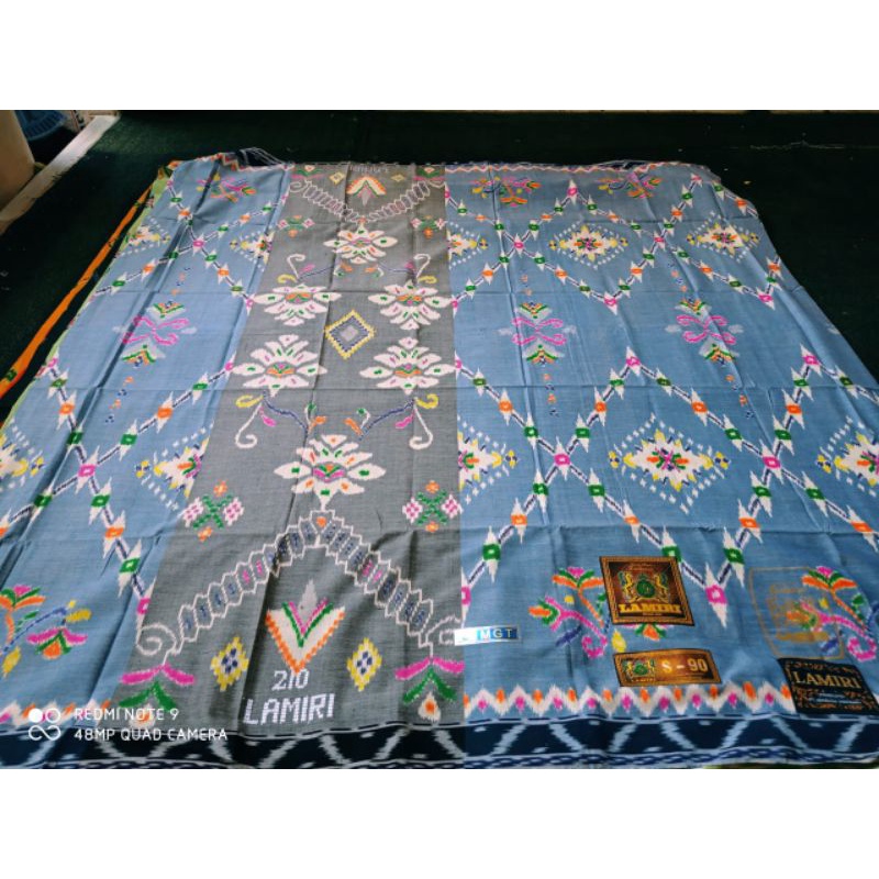 SARUNG LAMIRI MST KEMBANG RUDAL FULL SUTERA JAHIT TENGAH