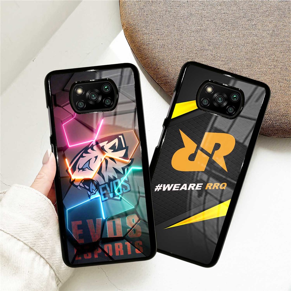 (PC66) Case Glossy Poco X3 | X3 NFC | X3 PRO | Casing Hp Xiaomi | Casing ML Mobile Legend Evos Rrq