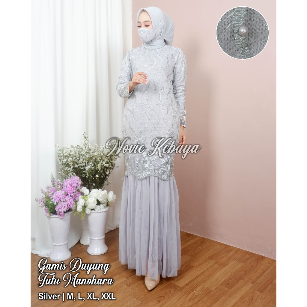 Gamis Modern / Gamis Duyung  Tutu / Kebaya Modern / Gamis Pesta / Gamis Pesta Mewah / Kebaya / Gamis