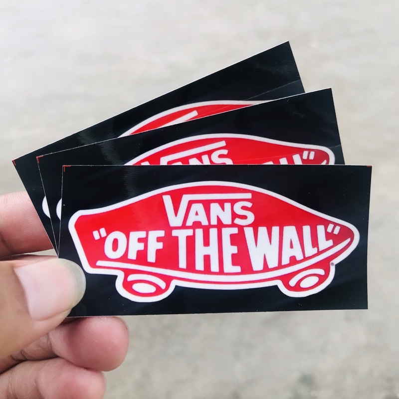 Stiker Distro Clothing Brand Jackcloth Anti Air - Vans