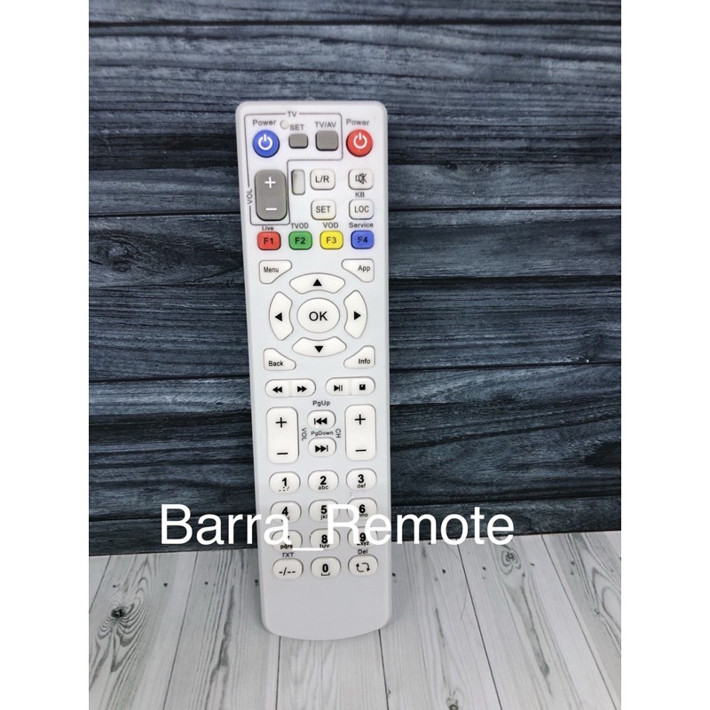 REMOTE STB RECEIVER PARABOLA INDIHOME PLAYMEDIA ZTE ORIGINAL ASLI