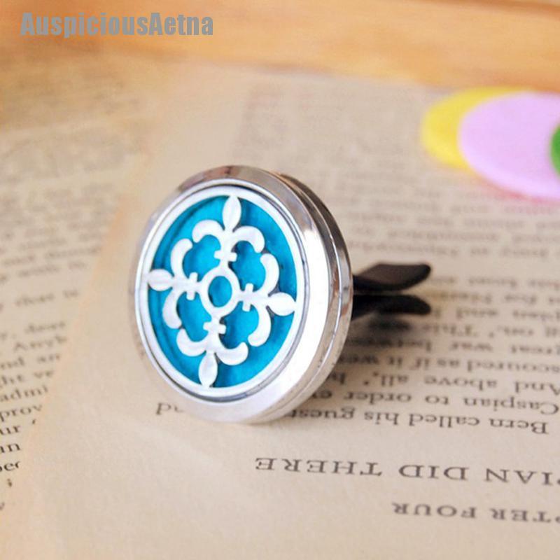 Diffuser Aromaterapi Essential Oil Bahan Stainless Steel Untuk Ventilasi Ac Mobil-Geometric patterns