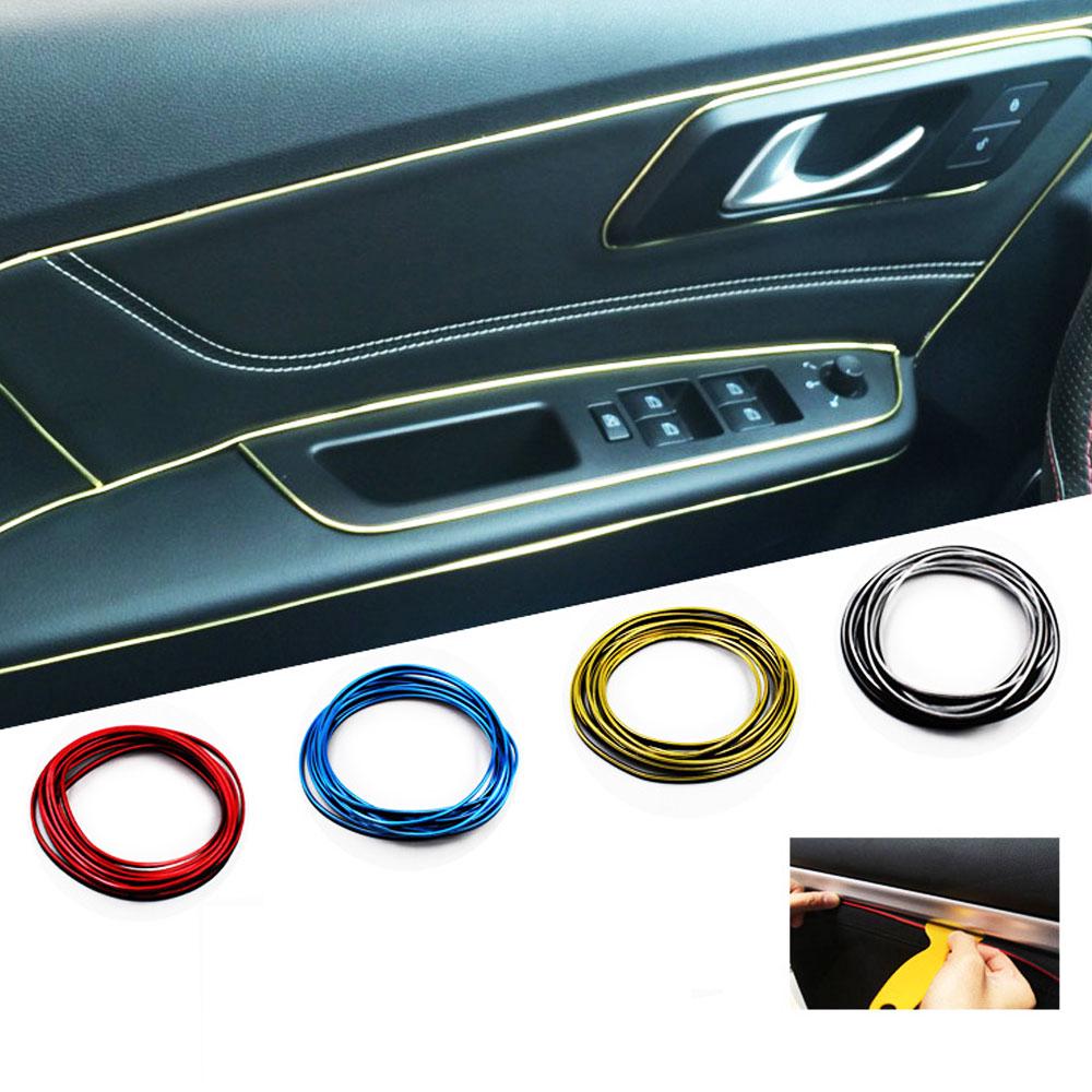 1set Auto Decorative Set Universal Diy Flexible Trim Line With Installing Tool For Car Accessory