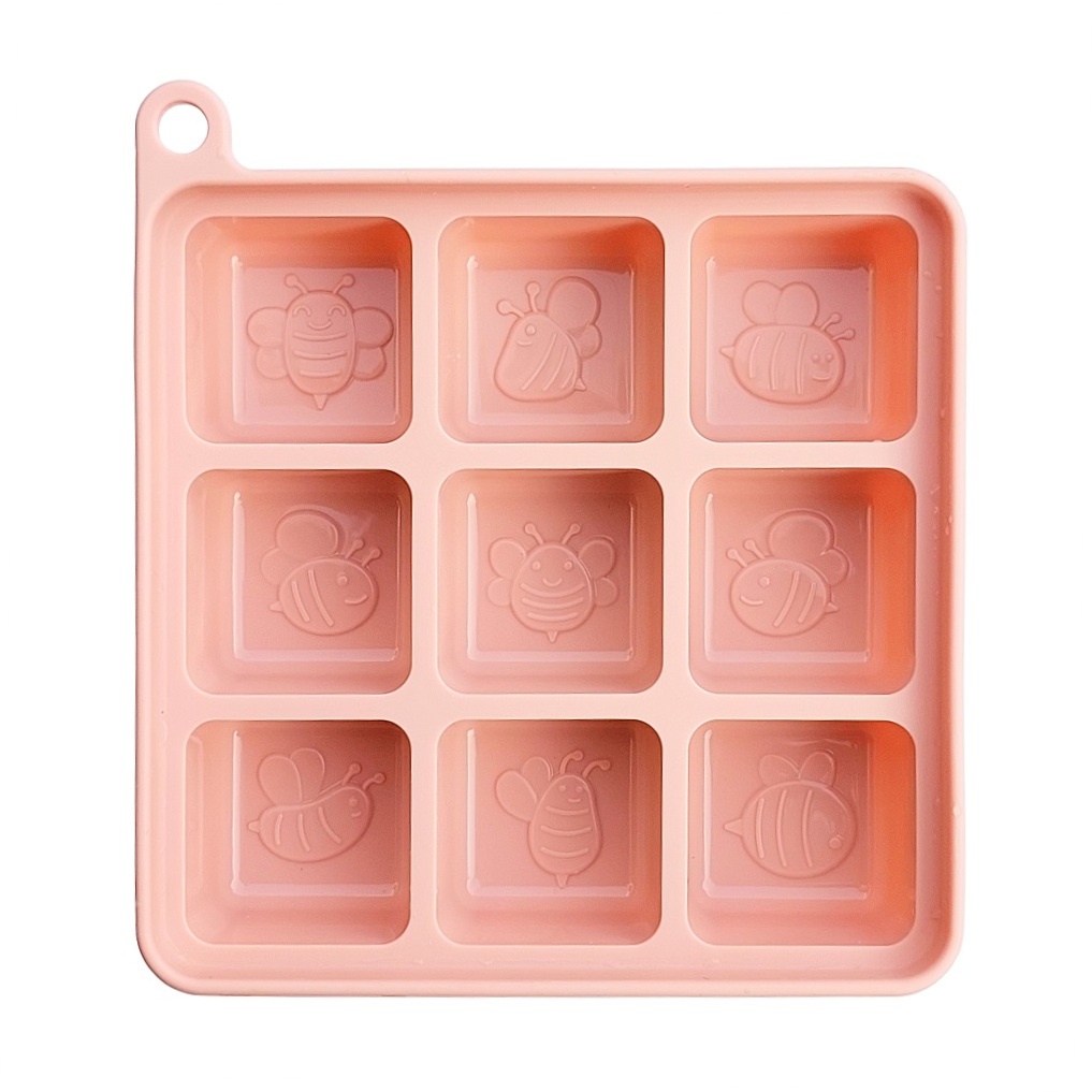 Bee Silicone Food Container Tray Menyimpan MPASI ASI dan lain-lain