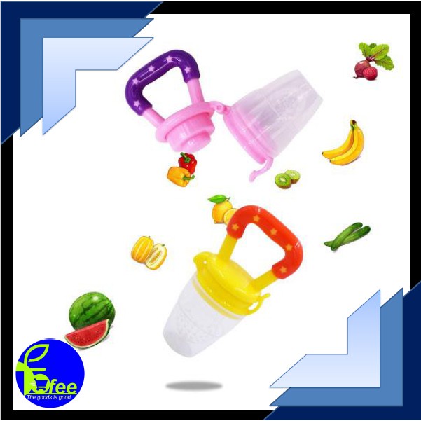 [IMPORT] - Empeng Bayi Dot Buah / Baby Food or Fruit Feeder Bahan Silikon Kode EBDB2