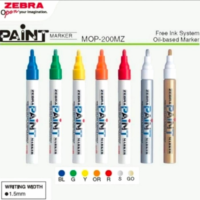 

Spidol Paint Marker ZEBRA