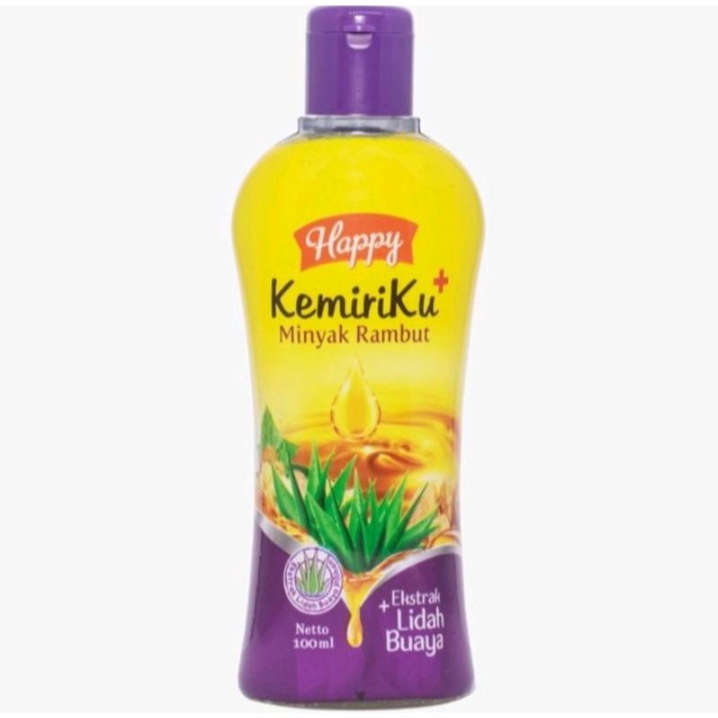 Happy Kemiriku 100ml/Minyak Rambut Happy Kemiri