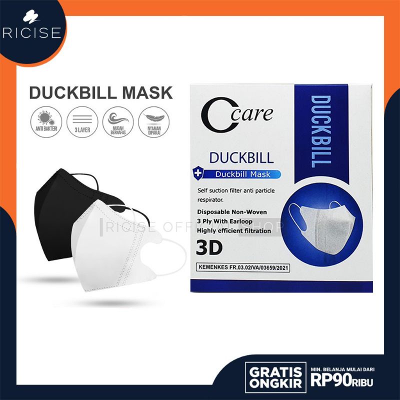 Masker Duckbil Masker Duckbill Masker Murah 3ply Masker wanita