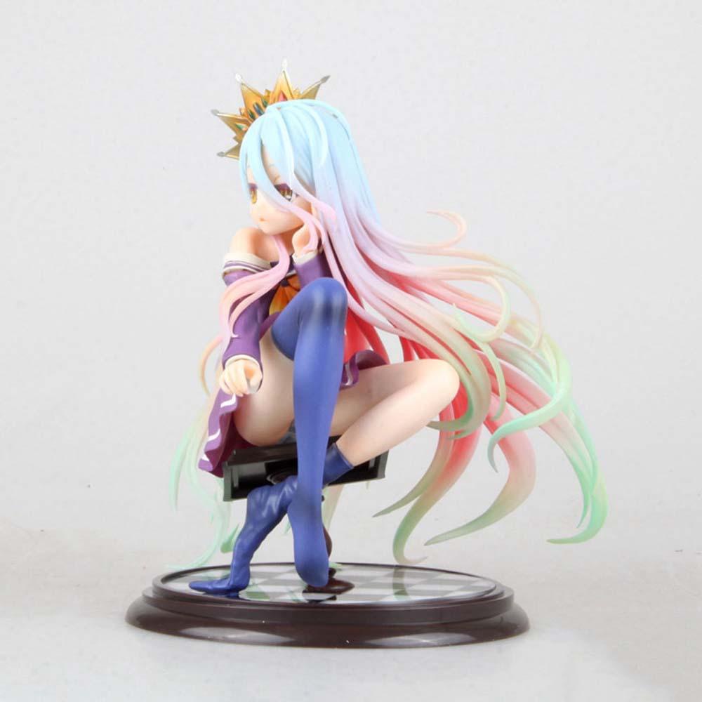 [Elegan] No Game No Life Patung Mainan Koleksi Model Game of Life PVC Ornamen Rumah Gambar Anime