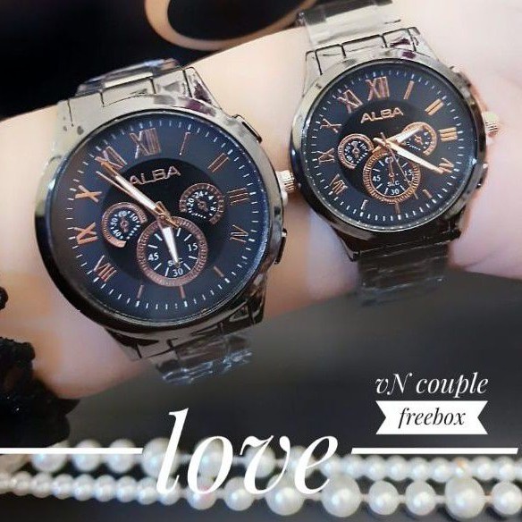 Jam tangan couple 0609n