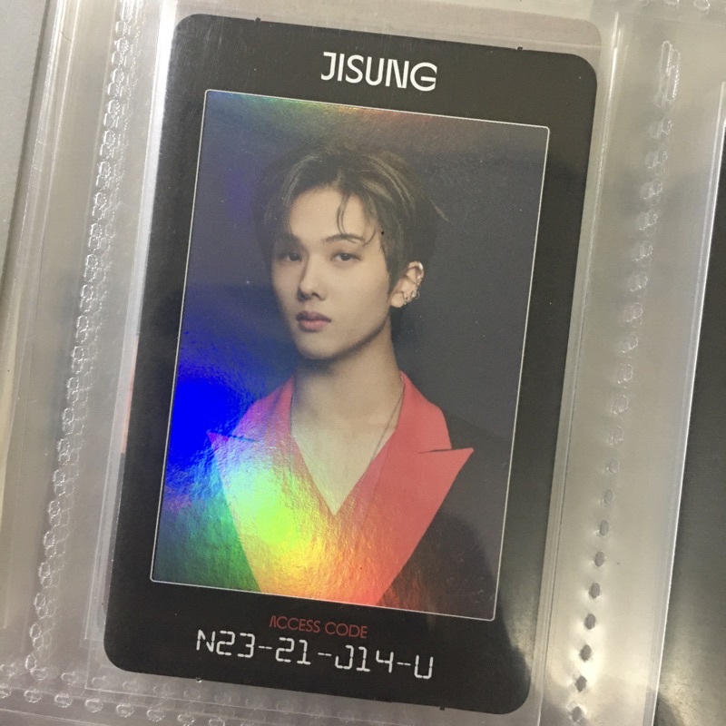 Jisung Access Card arrival ver nct 2020