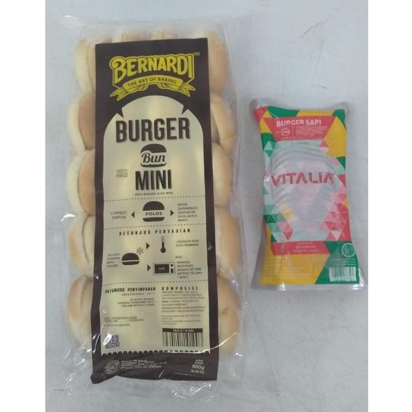 

Paket roti bun mini bernardi isi 20