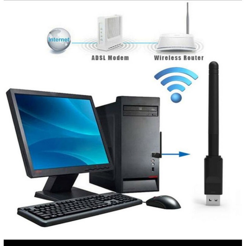 USB Wifi Adapter / USB Wireless Adapter Wifi Receiver Dongle