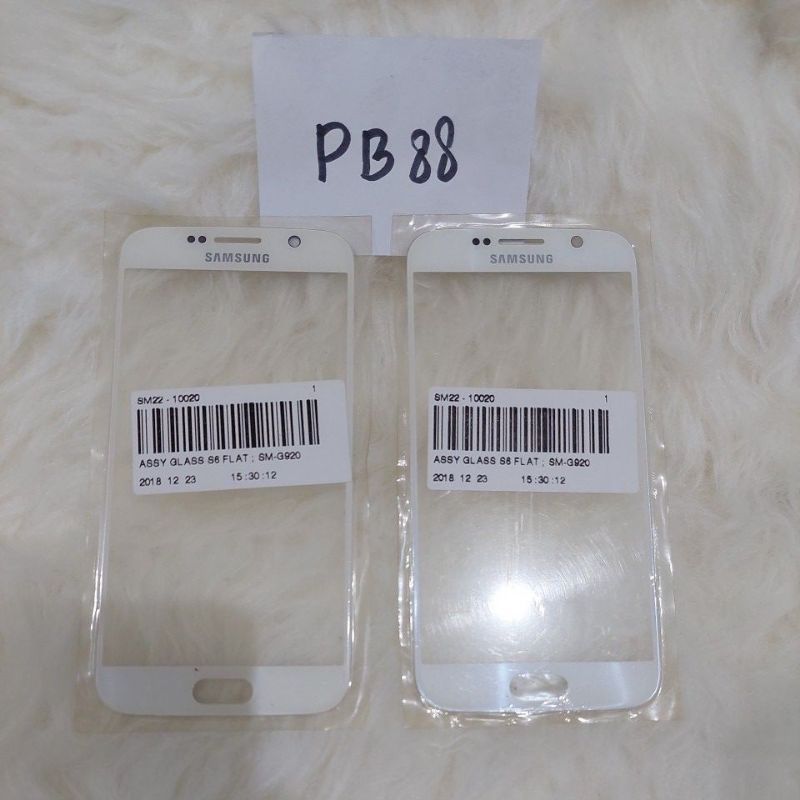 kaca LCD samsung S6 flat G920 original