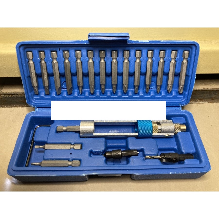 ADAPTER BOR MENJADI OBENG SET MATA SCREWDRIVER SET EXTENSION 20pcs