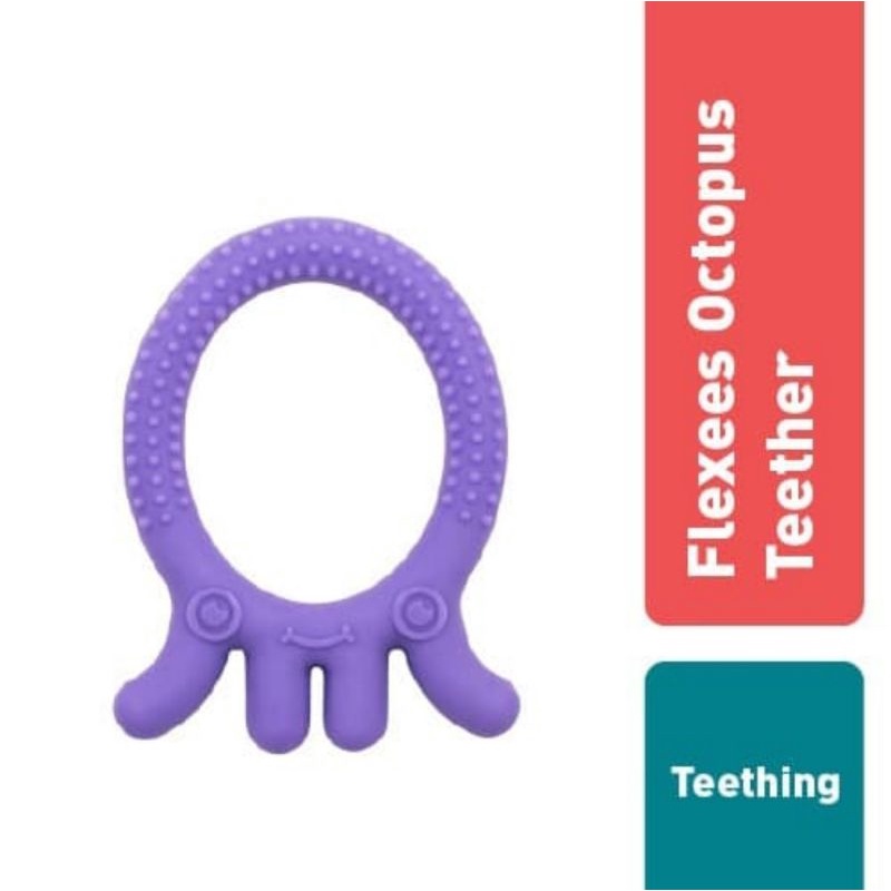 Dr.Brown's Fleexees Friends Octopus Teether/Gigitan Bayi